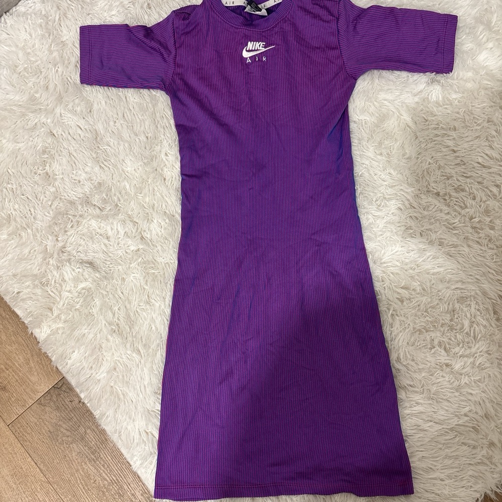 Nike Women's Long Sleeve Purple Dress